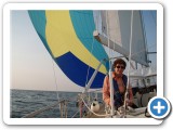 Under Way: Cruising spinnaker