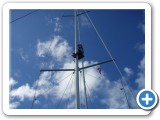 View up the mast