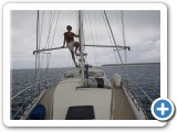 Underway (looking for coral reefs and rock, Tonga)