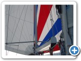 Under way (double poled-out headsails)