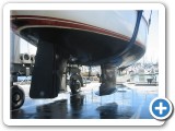 Keel and rudder